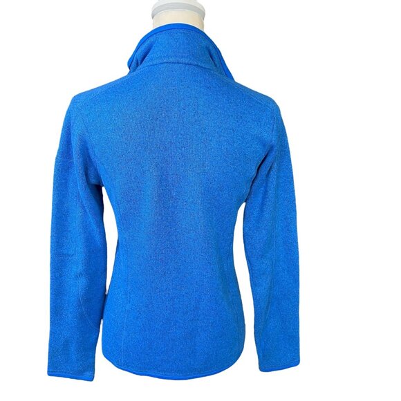 Patagonia Women's Better Sweater Quarter Zip Pullover Oasis Blue Size S - Picture 4 of 8